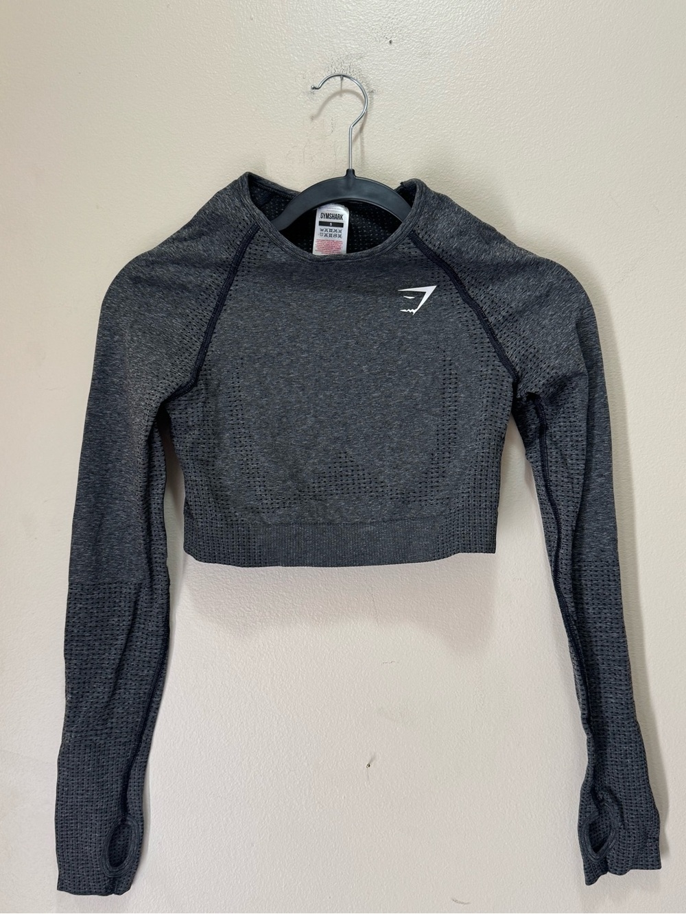 Gymshark Vital Seamless Long Sleeve Crop Top